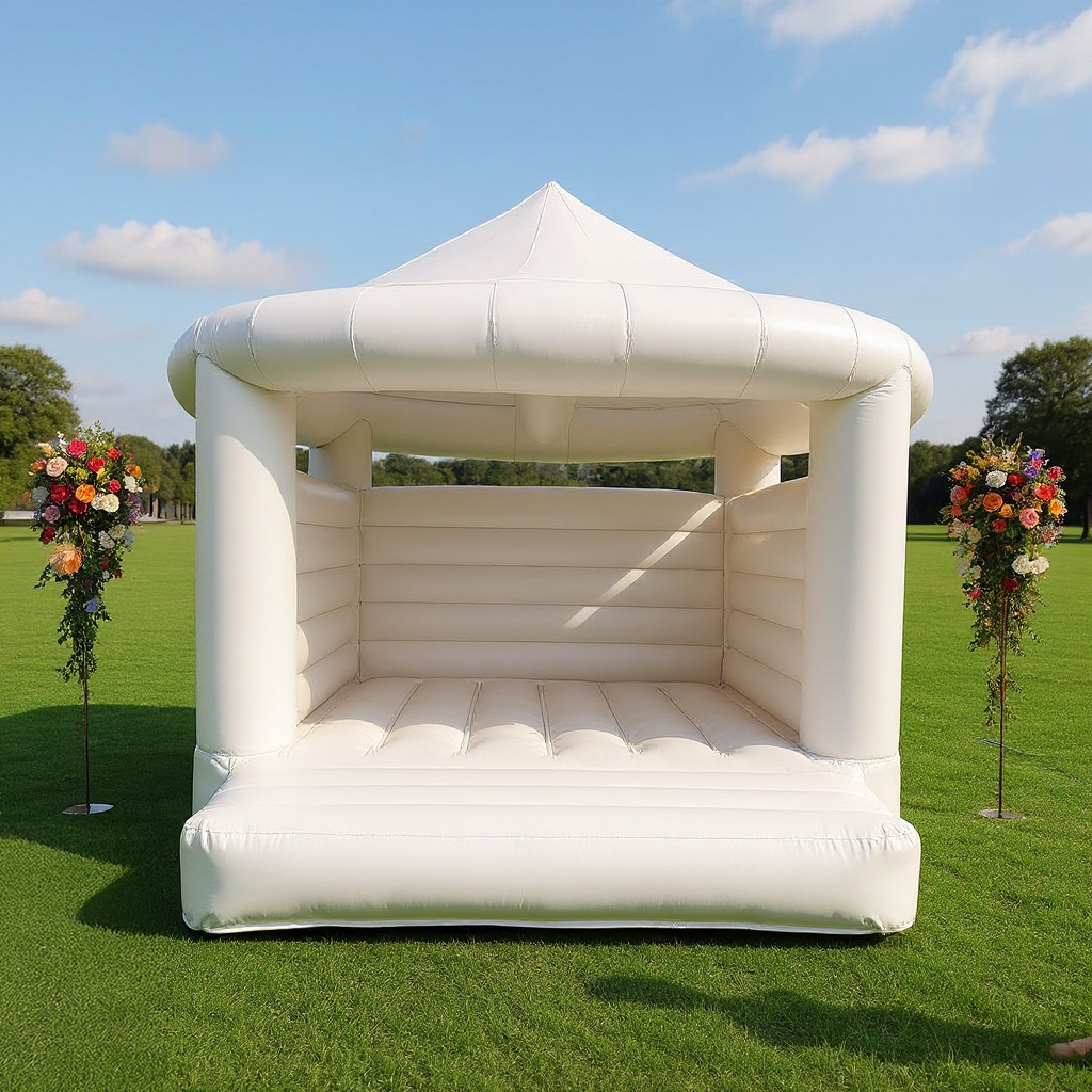 Beli napihljivi poročni grad