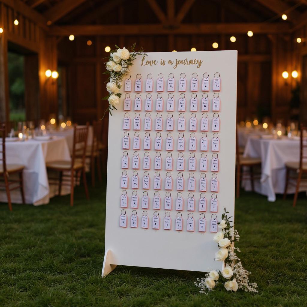 Sedežni red v obliki potovalnih kartic