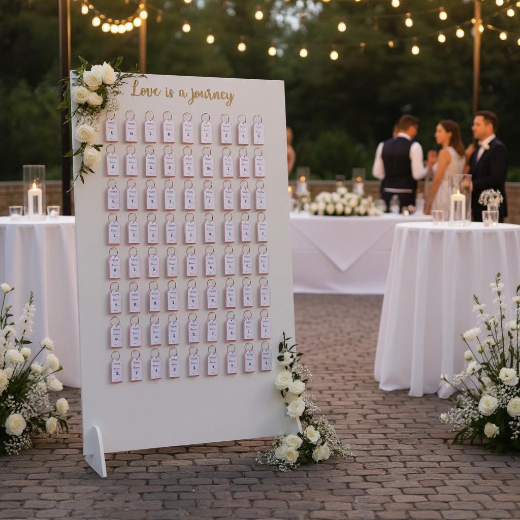 Sedežni red v obliki potovalnih kartic